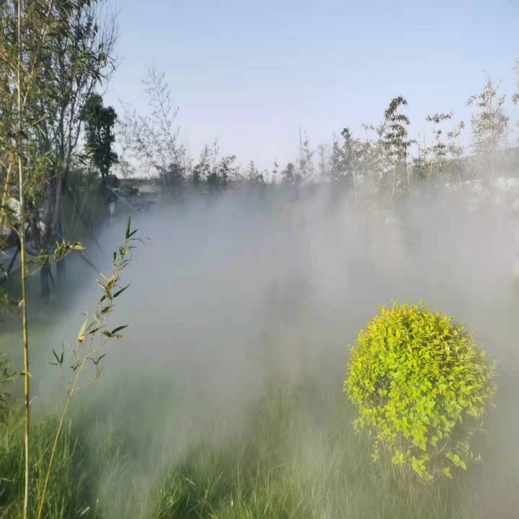 周口景觀人造霧施工